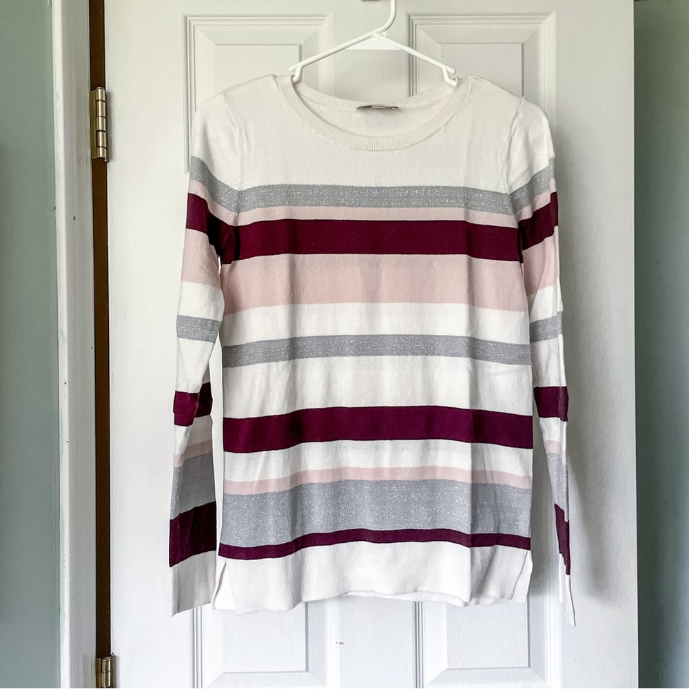Loft striped sweater